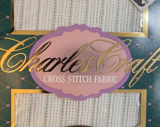 Charles Craft Waste Canvas 10 ct 12x18. FREE SHIPPING. Older Packaging.