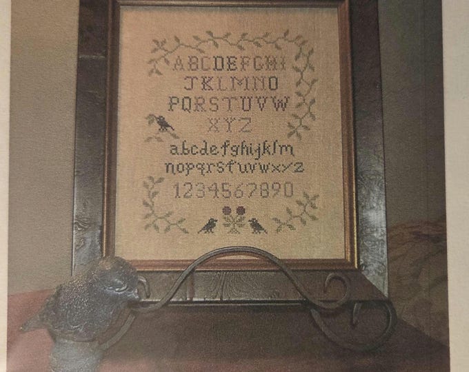 The Nebby Needle A B Crow Cross Stitch Pattern. FREE SHIPPING. Good Condition.