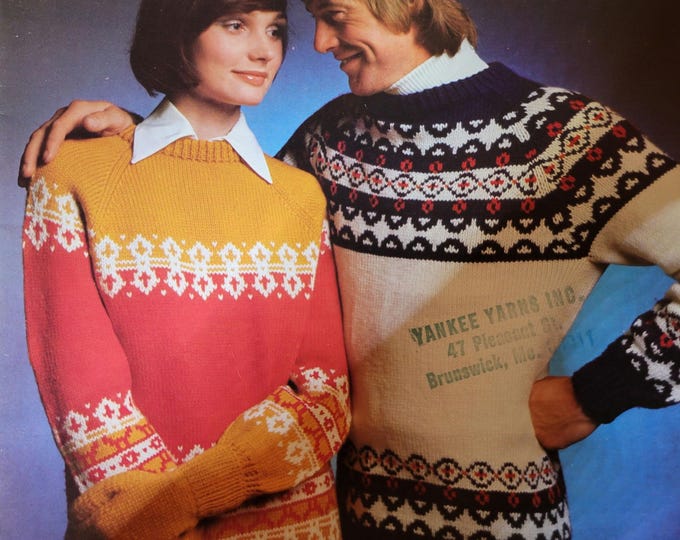 Bernat North Country Seven Knit Originals Book 195. Free Shipping