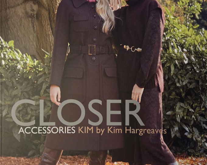 Closer Accessories Kim Pattern Book. Estate Sale Like New Condition.