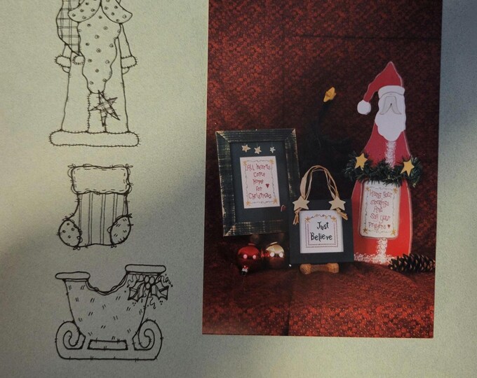 X-Appeal Christmas Blessings Cross Stitch Pattern. FREE SHIPPING. Used Condition