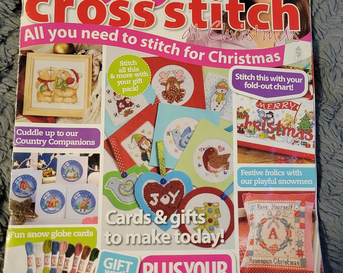 Enjoy Cross Stitch Magazine Issue 10 XMAS 2013. Etsy