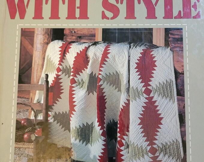 Quick Method Quilts with Style Quilt Pattern Book. 160 pgs. Free SHIPPING.