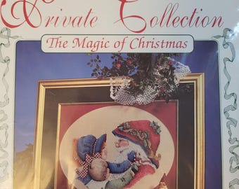 Alma Lynnes Private Collection The Magic of Christmas Cross Stitch Pattern - FREE SHIPPING. Good Condition.
