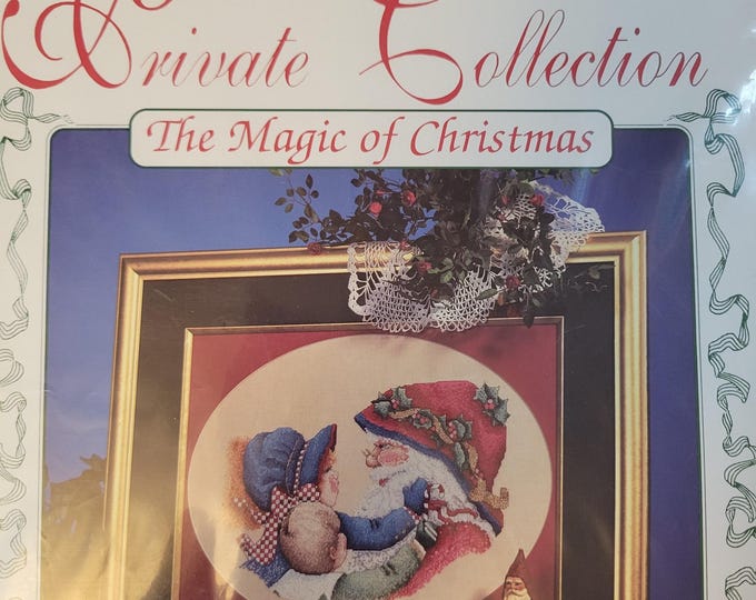 Alma Lynnes Private Collection The Magic of Christmas Cross Stitch Pattern - FREE SHIPPING. Good Condition.