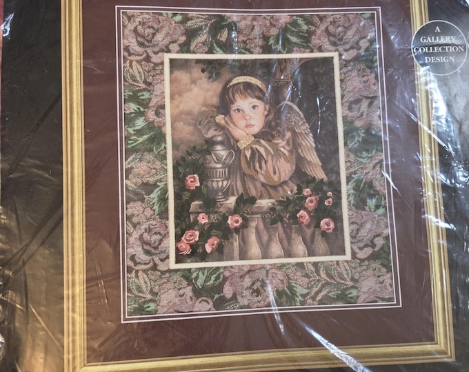 Dimensions The Littlest Angel Crewel Embroidery Kit. FREE SHIPPING. Older Condition.