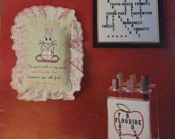 Teeth N Things Cross Stitch Pattern. FREE SHIPPING. Used Condition.