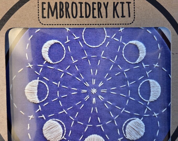 Cozy Blue Folk Lunar Blossom Kit. FREE SHIPPING. Estate Sale Preowned Good Condition.