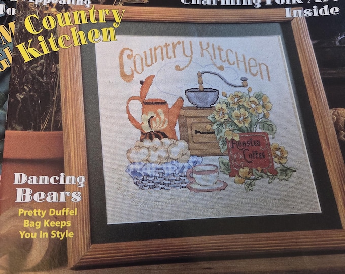 Cross Stitch Magazine Jun/Jul 1995. FREE SHIPPING. Older Condition.