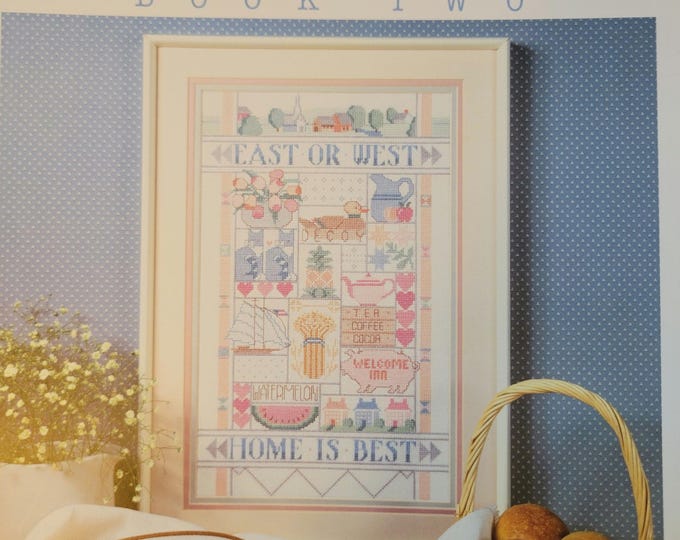 Country Sampler Book Two Cross Stitch Pattern - FREE SHIPPING