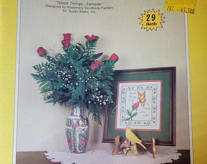 The Cross Stitcher Magazine Volume 4 Number 4. Free Shipping.