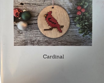 Canadian Stitchery Cardinal Cross Stitch Kit. FREE SHIPPING. New Condition.