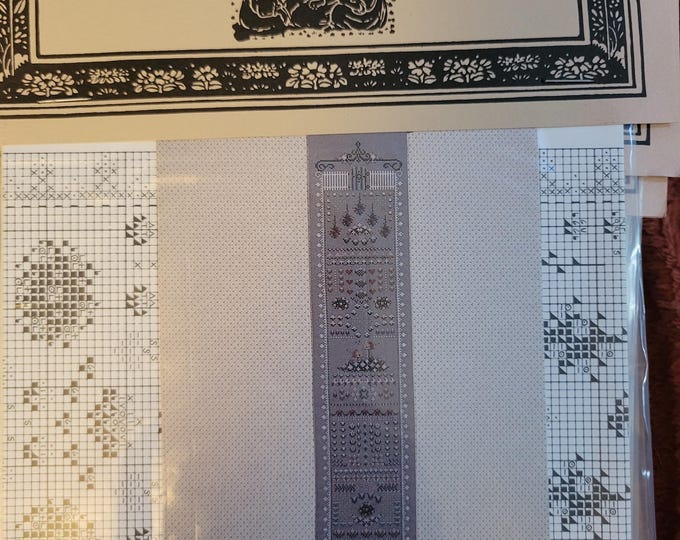 Told In A Garden Family Treasure III Cross Stitch Pattern. Good Condition. Free Shipping.