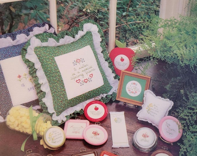 Mini Gifts for Special People Cross Stitch Pattern. FREE SHIPPING. Used Condition.