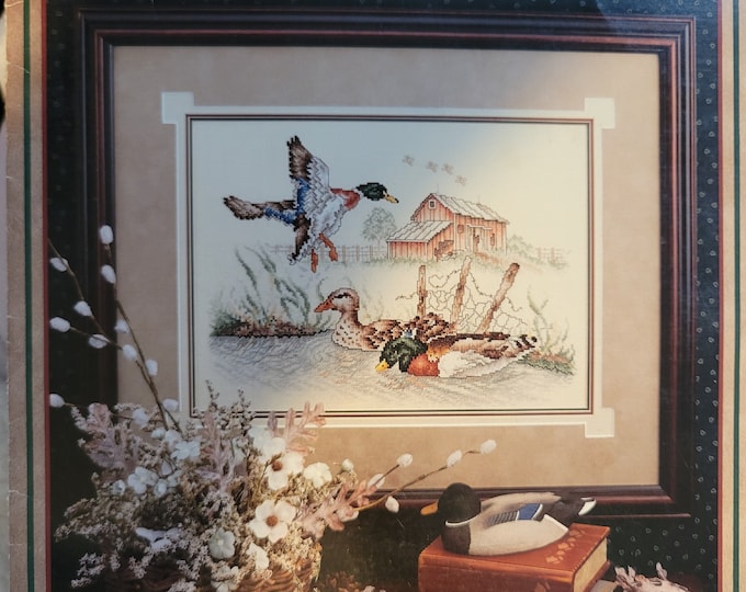 Vintage Stoney Creek -  Cross Stitch Pattern Book - Peaceful Gathering.