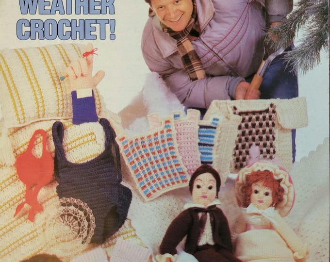 Annies Crochet Newsletter Nov - Dec 1986. No 24. FREE SHIPPING. Old Condition.