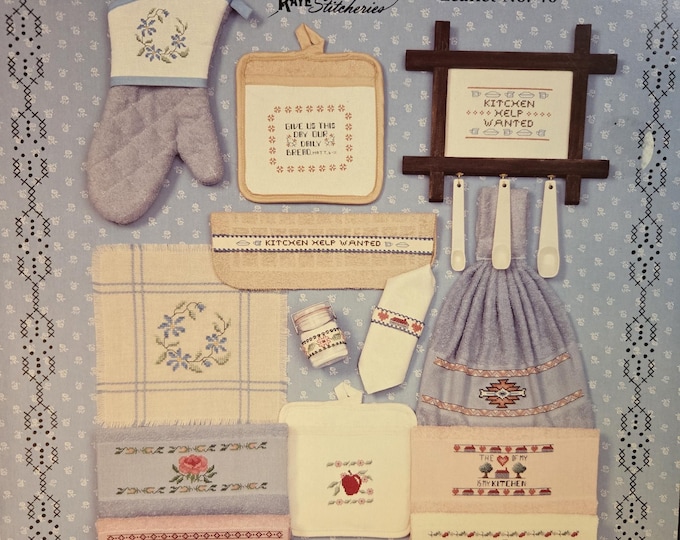 Faye Raye Kitchen Creations Cross Stitch Pattern - FREE SHIPPING. Preowned Used Condition