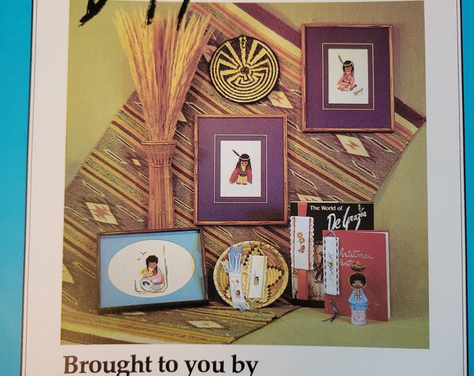 Sundance Designs Southwest Book I Cross Stitch Pattern. FREE SHIPPING. Used Condition.