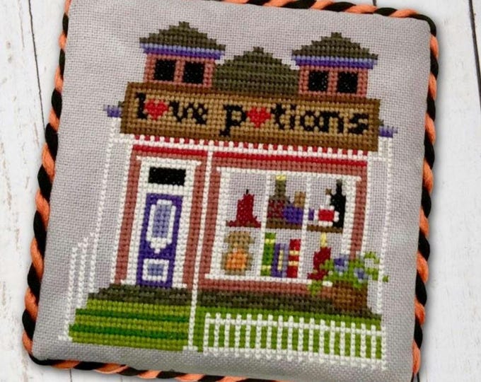 Dirty Annie's Love Potions Cross Stitch Chart. Free SHIPPING. New.
