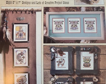 Leisure Arts Southwest Stitches Cross Stitch Pattern. Free SHIPPING. Used Condition