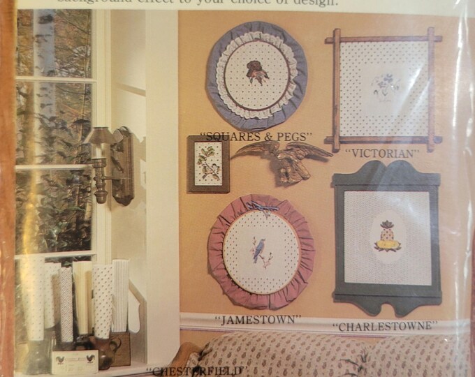 14ct 15"x15" printed even weave aida cloth. FREE SHIPPING.
