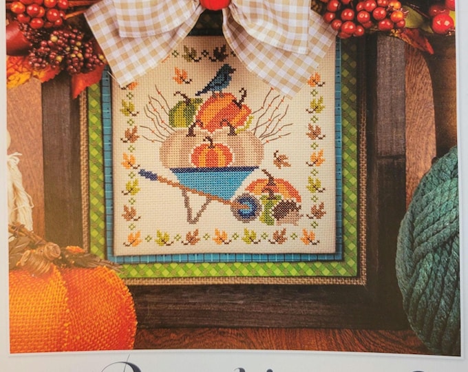 Its Sew Emma Pumpkin Pals Cross Stitch Pattern. Free Shipping. Good Condition.
