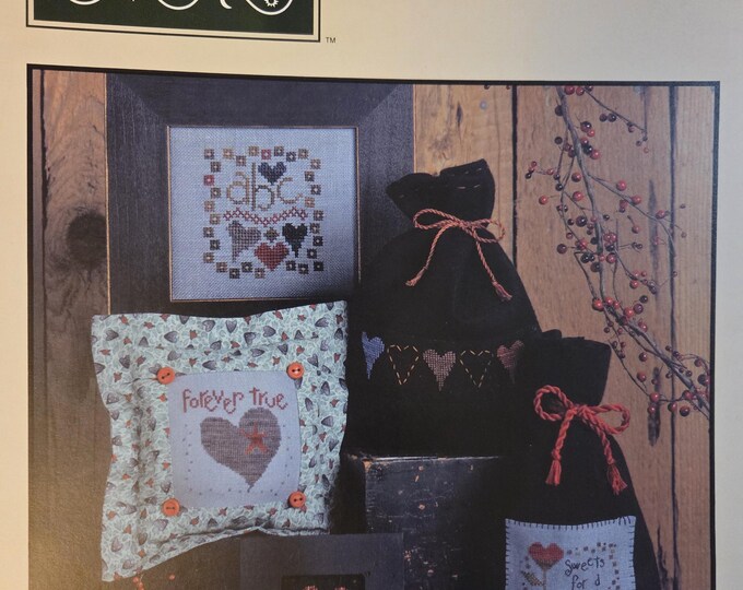 Bent Creek Forever True Cross Stitch Pattern. Free Shipping. Used Condition.