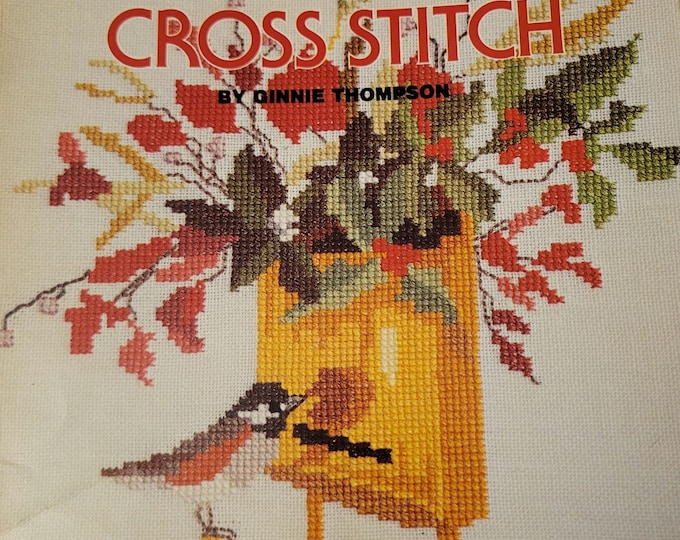 American School of Needlework Second Steps in Counted Cross Stitch. Techniques for Linen and Expert Tips Stitching Pattern. FREE SHIPPING.