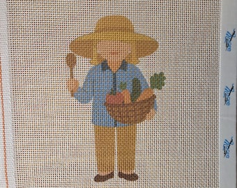 IN STOCK Martha Needlepoint Canvas 9"x7" -  5"x3"  finished size #18 mesh. New Condition. Free Shipping.