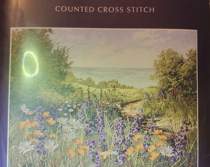 Anchor Premier Collection APC937 Cliff Top Footpath Cross Stitch Kit. FREE SHIPPING. Extremely Rare Find