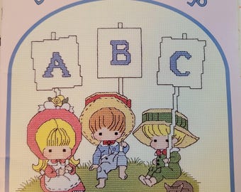 Gloria & Pat A is for Always Cross Stitch Pattern. FREE SHIPPING. Used Condition. Some writing within the book.