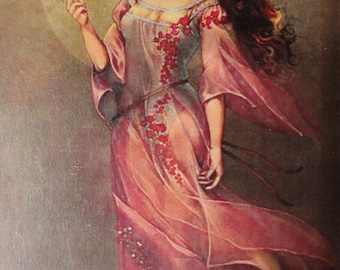 Heaven and Earth Designs Messenge Bringer Artwork by Renee Biertempfel Cross Stitch Chart.  FREE SHIPPING.