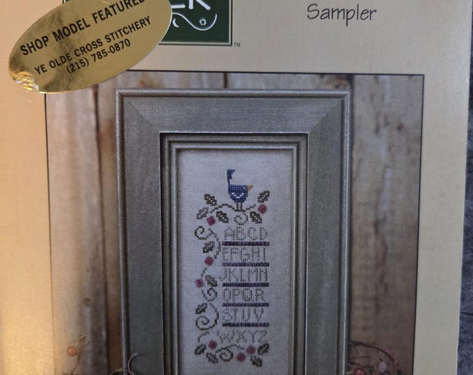 Bent Creek The Plum Berry Sampler Cross Stitch Pattern. FREE SHIPPING. Good Condition.