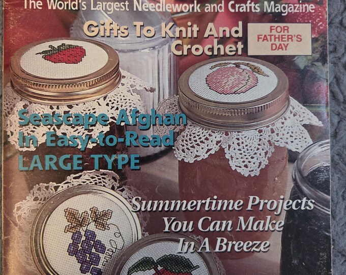 The Workbasket June July 1994. FREE SHIPPING. Older Used Condition.
