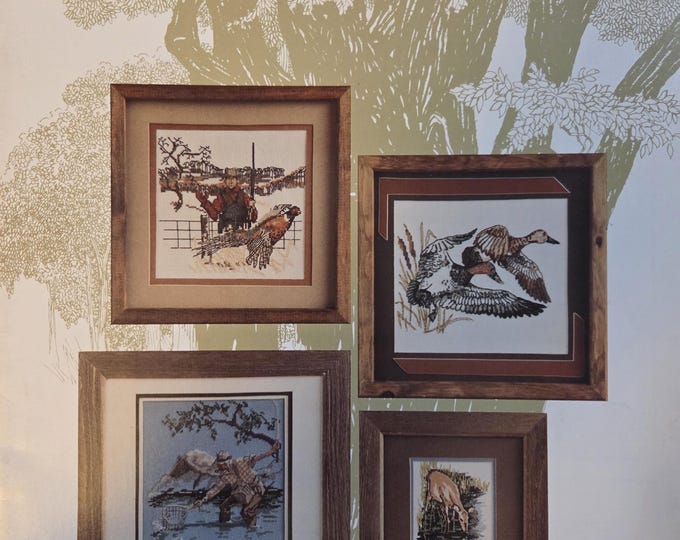 Puckerbrushs Great Outdoors Cross Stitch Pattern. FREE SHIPPING. Used Condition