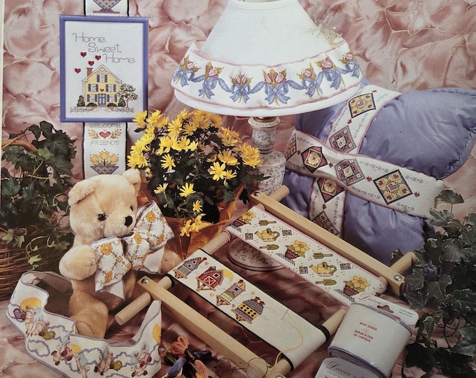 Janlynn Decora Cross Stitch Pattern. FREE SHIPPING. Preowned Used Older Condition.