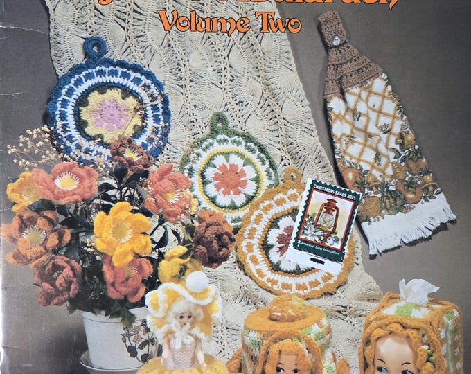 Crocheted Favorites and Originals of Jessie Abularach Pattern. FREE Shipping. Preowned Used Condition.