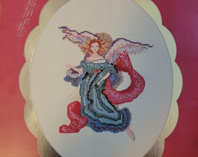 Mar Bek Coventry Angel Cross Stitch Pattern. FREE SHIPPING. Used Condition.