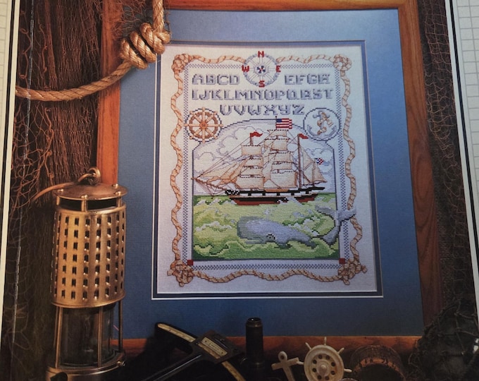 Cross Stitch and Country Crafts Magazine Jan/Feb 1989. FREE SHIPPING. Used Condition
