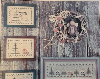 Blue Whale Designs The Night Before Christmas Cross Stitch Pattern. FREE SHIPPING. Used Condition.