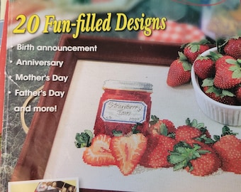 The Cross Stitcher Magazine June 2007. Free Shipping. Used Condition some writing in magazine.