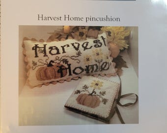 Mani di Donna Harvest Home Pincushion Cross Stitch Pattern. FREE SHIPPING. Good Condition