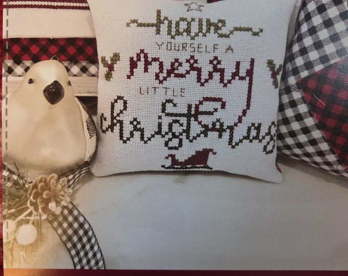 Anabellas Merry Little Christmas Cross Stitch Pattern. Free Shipping. Good Condition.