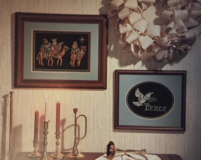 Stoney Creek And The Angels Sang Cross Stitch Pattern. Free SHIPPING. Used Condition.