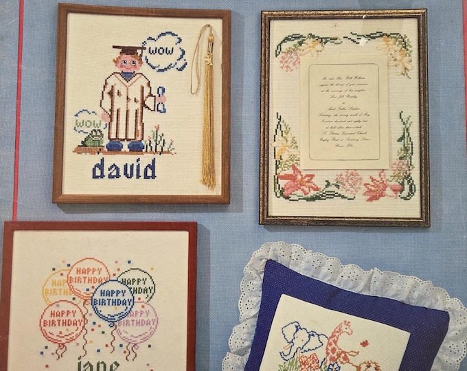 Cross Stitch Celebrations Cross Stitch Pattern. FREE SHIPPING. Preowned Older Used Condition.