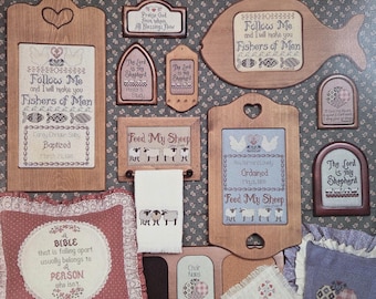 Hickory Hollow Blessed Events Cross Stitch Pattern. FREE SHIPPING. Preowned Used Older Condition.