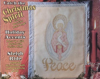 Cross Stitch Magazine Dec/Jan 1996. FREE SHIPPING. Older Condition.