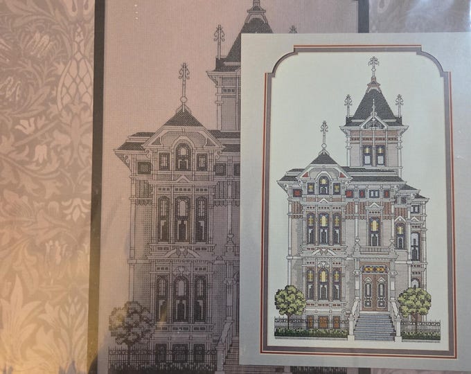 Nancy Spruance Designs Westerfeld House Cross Stitch Pattern - FREE SHIPPING. Used Condition.