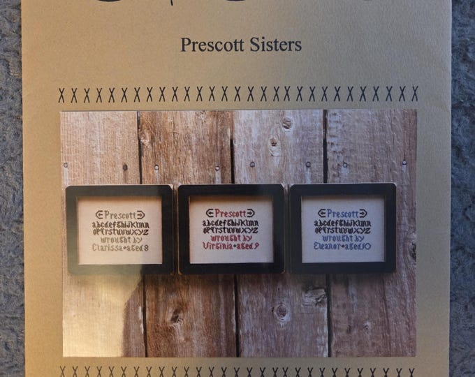 Bent Creek Prescott Sisters Cross Stitch Pattern. FREE SHIPPING. Good Condition.