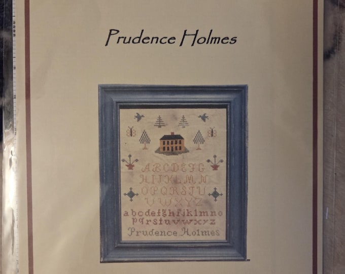 Primitive Things Prudence Holmes Cross Stitch Pattern. FREE SHIPPING. Preowned Good Condition.